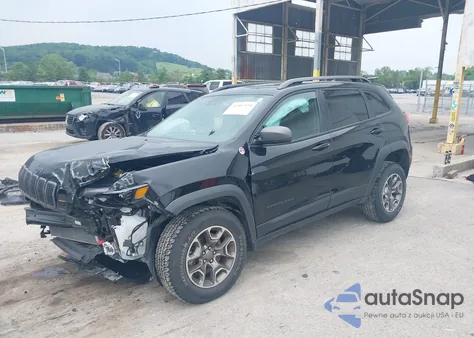 2021 Jeep Cherokee Trailhawk 4X4 из США, поврежденный, VIN 1C4PJMBX0MD167941